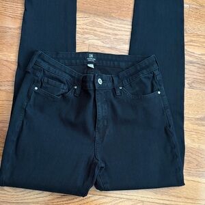 Just Black Classic Black Skinny Jeans Sz. 30